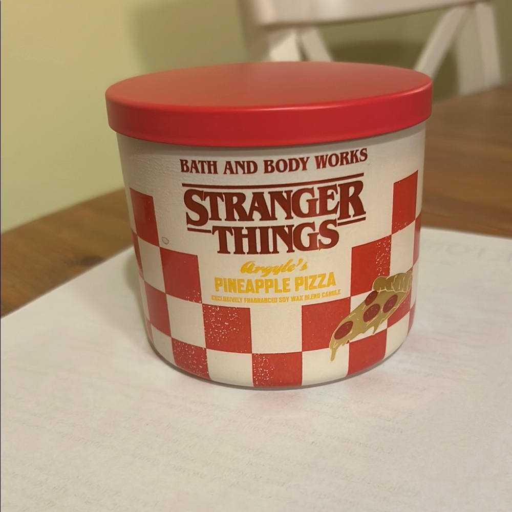 Bath & Body Works x Stranger Things Collab Candle